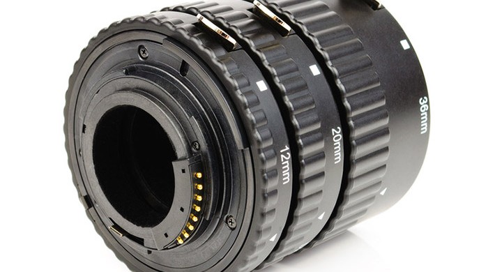 Rings for macro photography